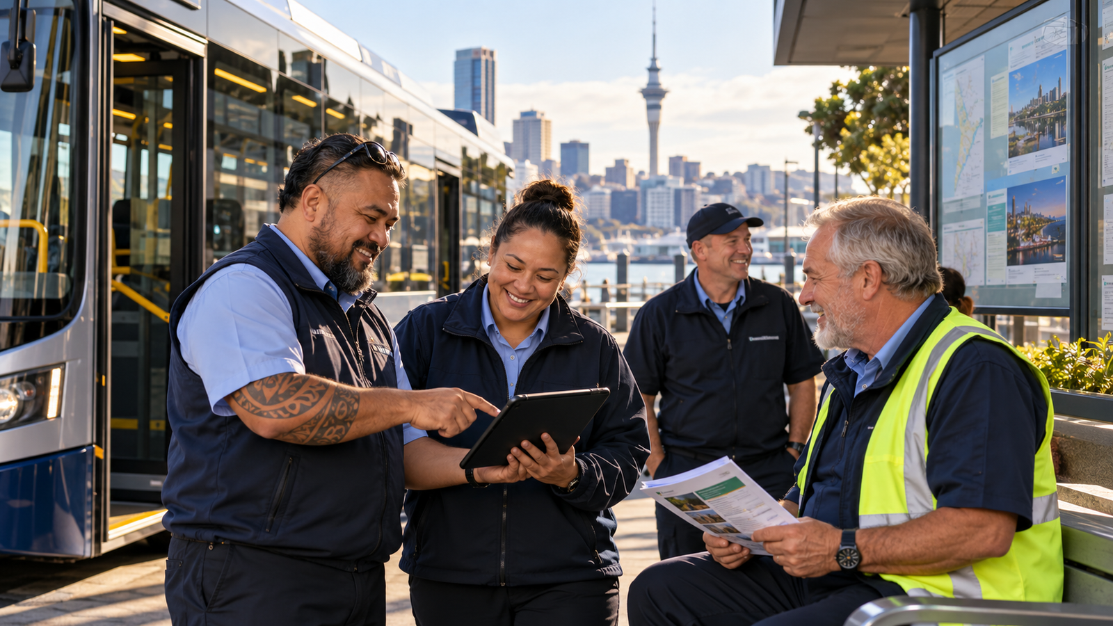 Building a Community for New Zealand Bus Drivers