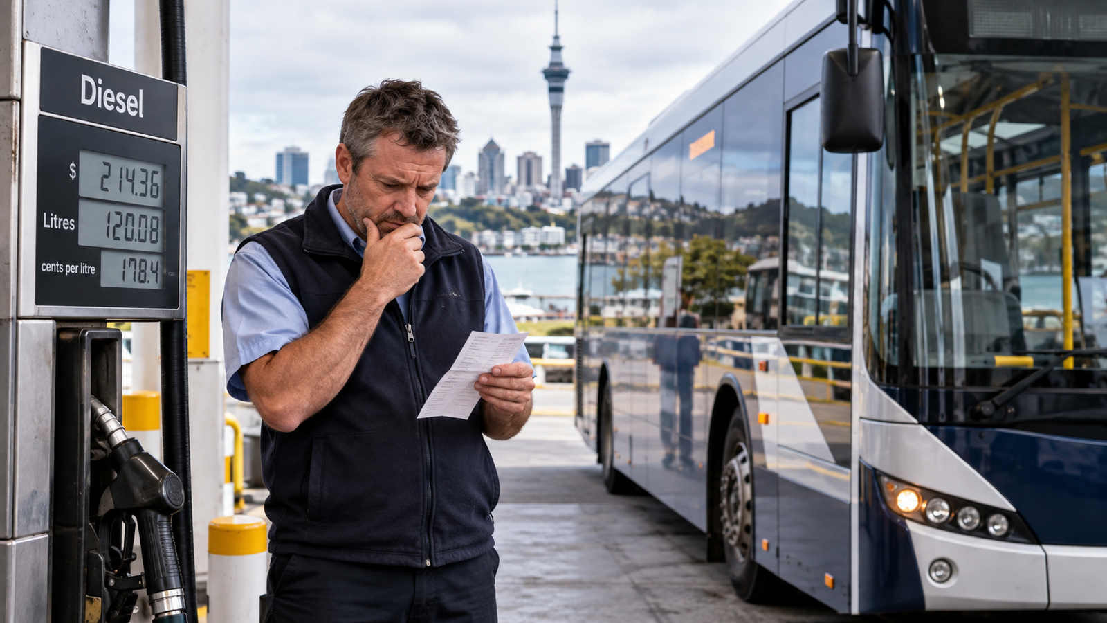 What High Diesel Prices Mean for New Zealand’s Bus Industry