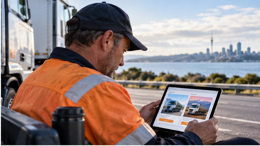 Truck driver considering employment opportunities in Australia